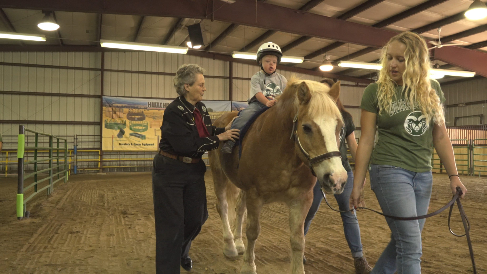 EAAT sessions with temple grandin
