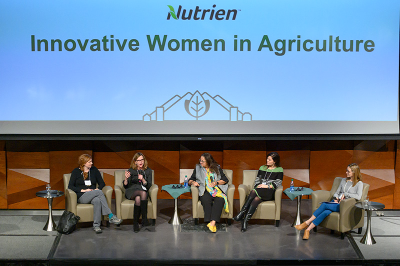 Nutrien sponsors the "Innovative Women in Agriculture" discussion during the 2019 AgInnovation Summit, Building the Innovation Mindset. December 6, 2019